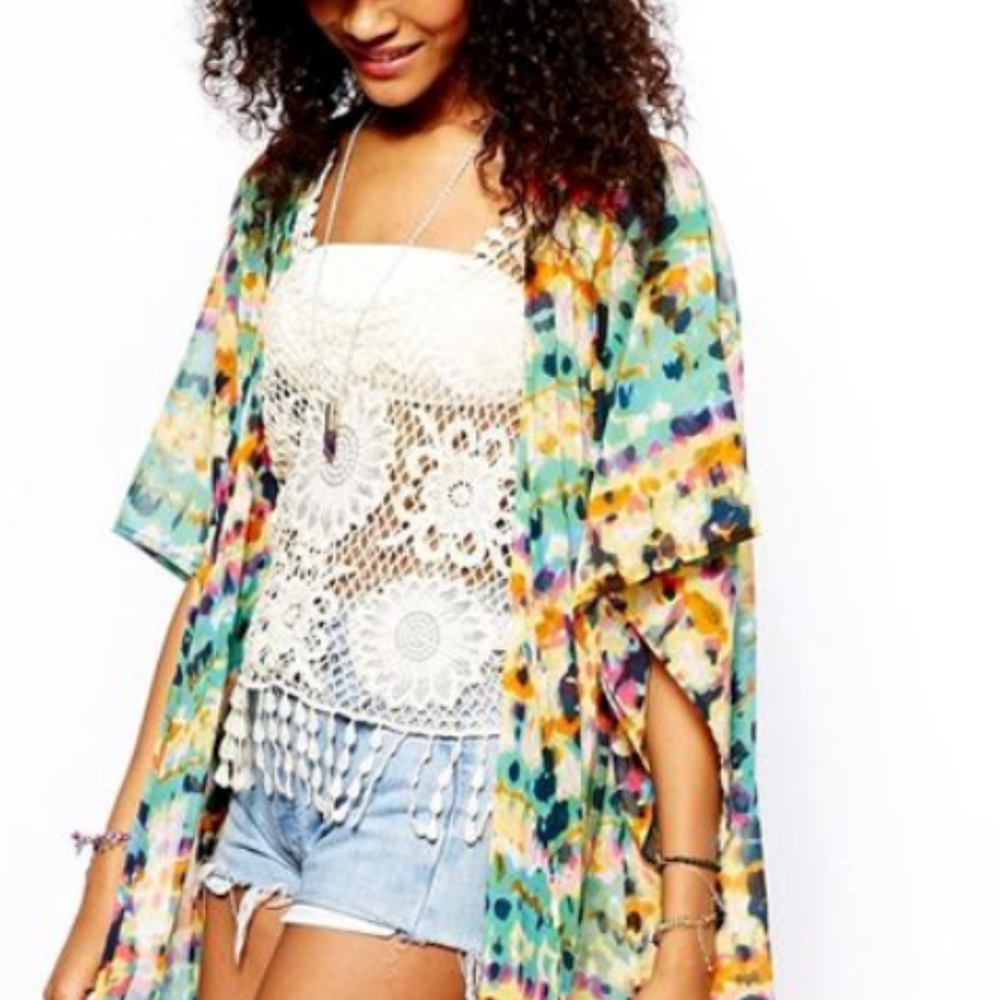 Band of Gypsies Short Kimono